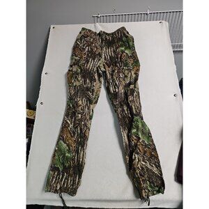 Rattlers Brand Realtree Camo Cargo Pants Men Small Made in USA Hunting Tree Leaf